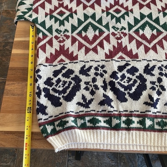 Perspective Vintage Grandpa Knit Sweater size medium - Picture 7 of 7